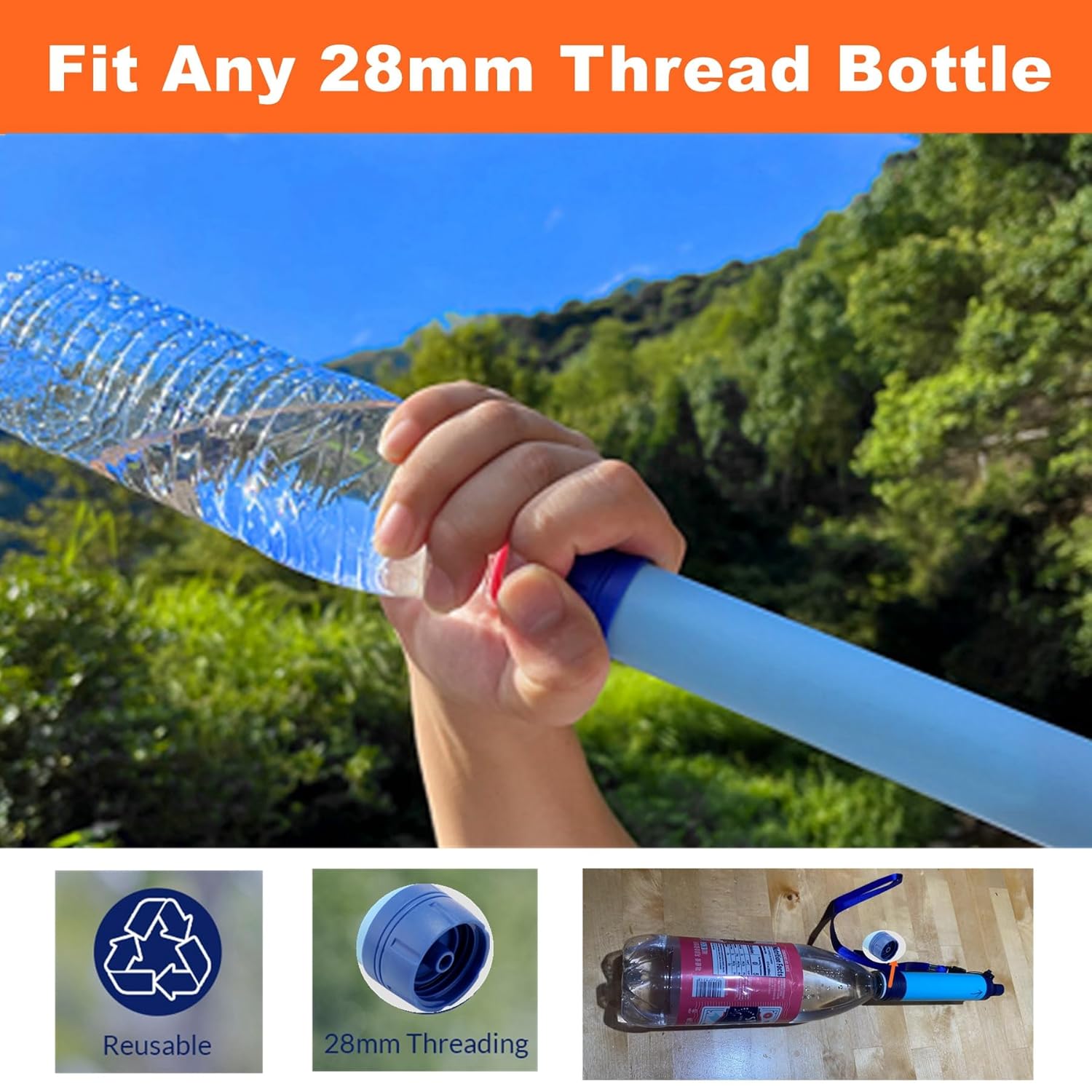 Personal Water Filter Straw Ou - đánh giá và giá Water Purification Straw
