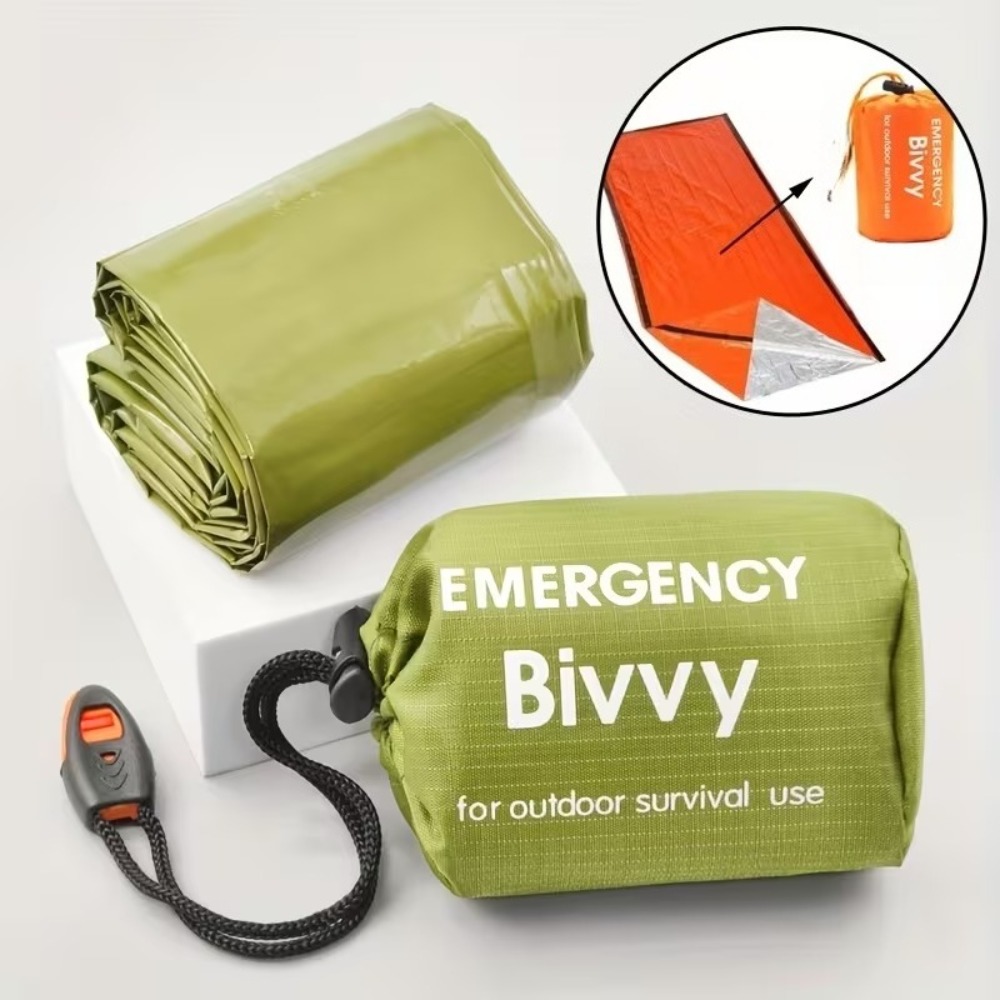 3Pcs Emergency Sleeping Bag Ki - đánh giá và giá Bivy Bag Emergency