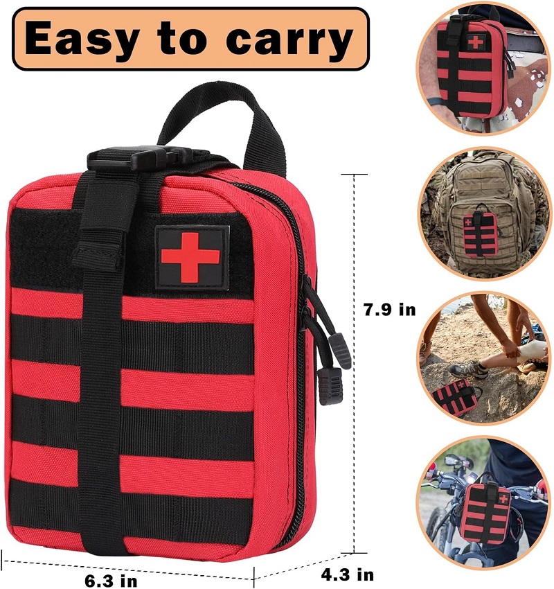 Outdoor First Aid Kit EDC Moll - đánh giá và giá Bivy Bag Emergency