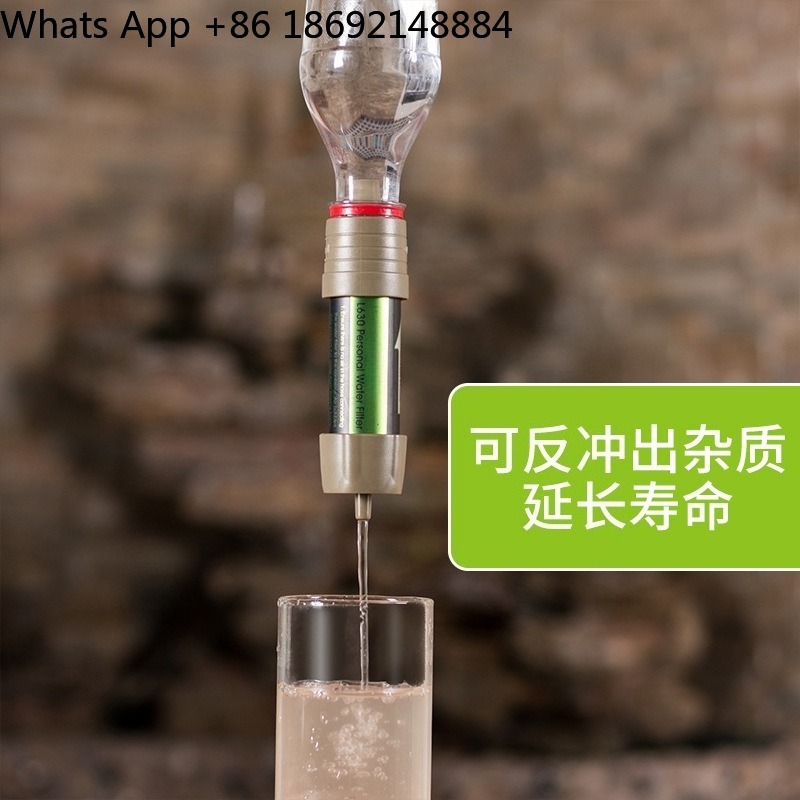 Outdoor water purification str - đánh giá và giá Water Purification Straw