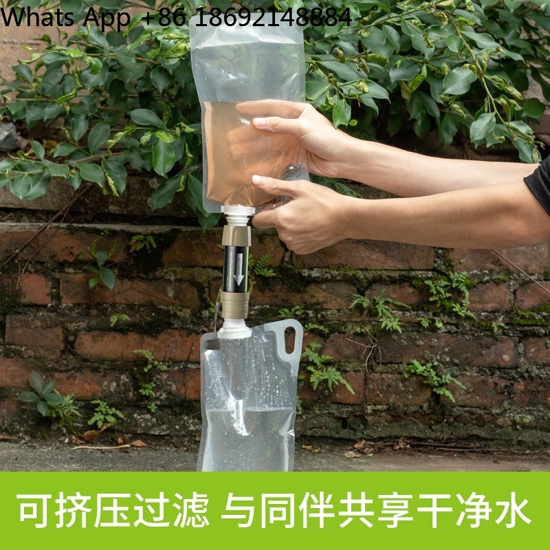 Outdoor water purification str - đánh giá và giá Water Purification Straw