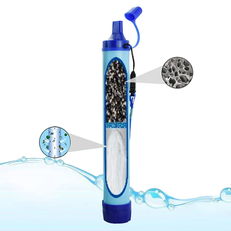 Outdoor Mini Water Filter Stra - đánh giá và giá Water Purification Straw